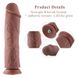 Силиконовый фаллоимитатор для секс-машин Hismith 11″ Silicone Dildo, система KlicLok 104190 фото 2