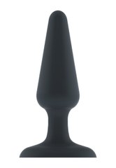 Анальная пробка с вибрацией Dorcel Best Vibe Plug M, макс. диаметр 4,1см, soft-touch силикон 101922 фото