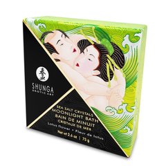 Соль для ванны Shunga Moonlight Bath - Lotus Flower (75 гр), соль Мертвого моря, аромамасла 109349 фото