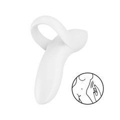 Вібратор на палець Satisfyer Bold Lover White (м'ята упаковка!!!) SO6721-R фото