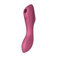 Вакуумний вібратор Satisfyer Curvy Trinity 3 Red 104082 фото