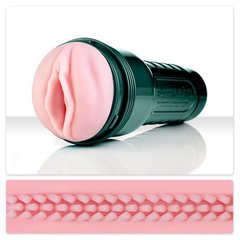 Мастурбатор з вібрацією Fleshlight Vibro Pink Lady Touch, три віброкулі, стимулювальний рельєф 100528 фото