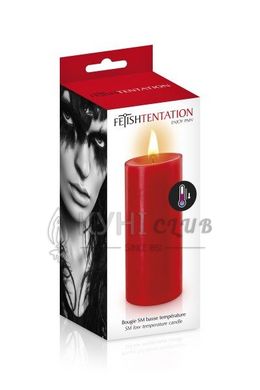 БДСМ-cвічка низькотемпературна Fetish Tentation SM Low Temperature Candle Red 103827 фото