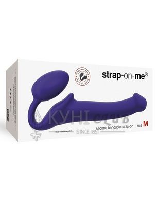 Безремневой страпон Strap-On-Me Violet M, полностью регулируемый, диаметр 3,3см 101856 фото