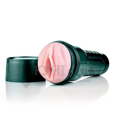 Мастурбатор з вібрацією Fleshlight Vibro Pink Lady Touch, три віброкулі, стимулювальний рельєф 100528 фото