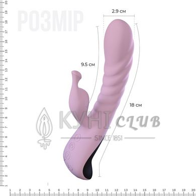 Вибратор Adrien Lastic Mini Trigger с массирующими движениями ствола 100131 фото