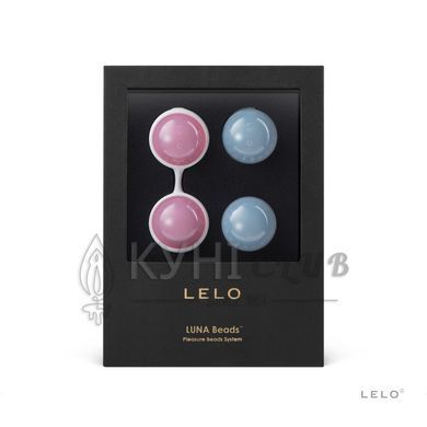 Набор вагинальных шариков LELO Beads Mini, диаметр 2,9 см, изменяемая нагрузка, 2х28 и 2х37 г 106049 фото