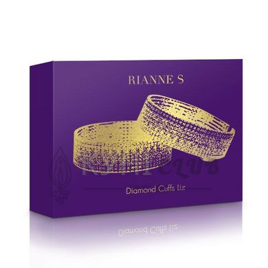 Лакшері наручники-браслети з кристалами Rianne S: Diamond Cuffs, подарункове паковання 108632 фото