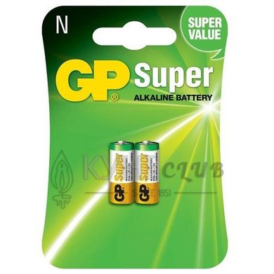 Батарейка GP Super alkaline LR1 (2 штуки) 101275 фото