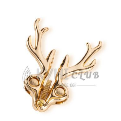 Затискачі для сосків LOCKINK SEVANDA Stag Adjustable Nipple Clamps, золотисті, зі знімними підвіскам 110037 фото