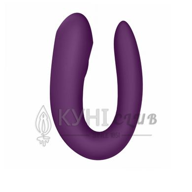 Смарт-вібратор для пар Satisfyer Double Joy Violet із широким кліторальним стимулятором 101095 фото