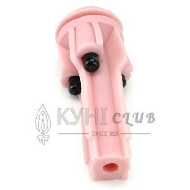 Мастурбатор з вібрацією Fleshlight Vibro Pink Lady Touch, три віброкулі, стимулювальний рельєф 100528 фото