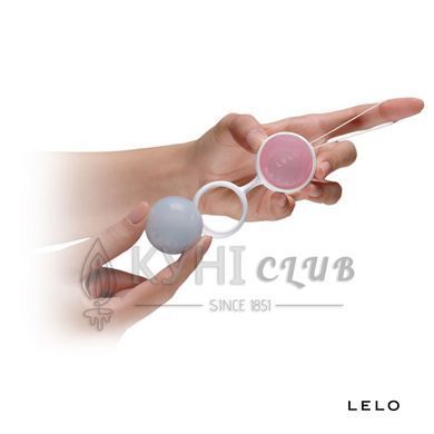 Набор вагинальных шариков LELO Beads Mini, диаметр 2,9 см, изменяемая нагрузка, 2х28 и 2х37 г 106049 фото