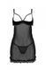 Еротичний пеньюар Passion MARINA CHEMISE, L/XL, black 107730 фото 3