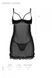 Еротичний пеньюар Passion MARINA CHEMISE, L/XL, black 107730 фото 5