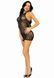 Платье-сетка со стразами Leg Avenue Rhinestone halter mini dress Black, открытая спина, one size 105856 фото 6
