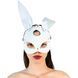 Кожаная маска Зайки Art of Sex - Bunny mask, цвет Белый 107661 фото 1