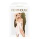 Бебі-дол з ажурним бралетом та високим розрізом Penthouse - Sweet Beast White L/XL 103260 фото 3
