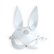 Кожаная маска Зайки Art of Sex - Bunny mask, цвет Белый 107661 фото 3