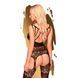Бодистокинг в будуарном стиле Penthouse - Hottie Black S/L 103210 фото 2