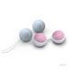 Набор вагинальных шариков LELO Beads Mini, диаметр 2,9 см, изменяемая нагрузка, 2х28 и 2х37 г 106049 фото 1