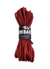 Джутова мотузка для шібарі Feral Feelings Shibari Rope, 8 м червона 102032 фото