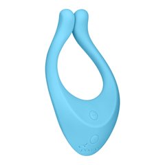 Вибратор для пар Satisfyer Endless Love Blue, 3 независимых мотора, многофункциональный 100348 фото