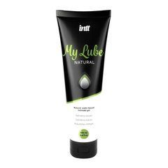 Лубрикант на водній основі Intt My Lube Natural, 100 мл, натуральний склад, без запаху, нелипкий 109799 фото
