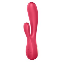 Смарт-вибратор кролик Satisfyer Mono Flex Red, 2 мотора, управление через интернет 101096 фото