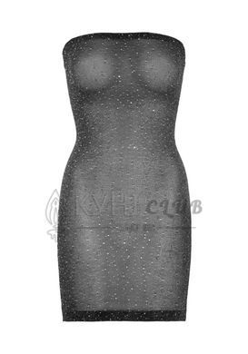Платье-бандо со стразами Leg Avenue Lurex rhinestone tube dress, с люрексом, one size 105857 фото