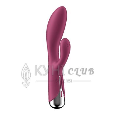 Вібратор-кролик Satisfyer Spinning Rabbit 1 Red SX0561 фото