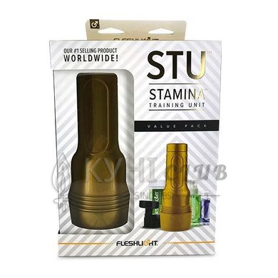 Мастурбатор Fleshlight STU Value Pack: присоска, смазка, чистящее и восстанавливающее 101767 фото