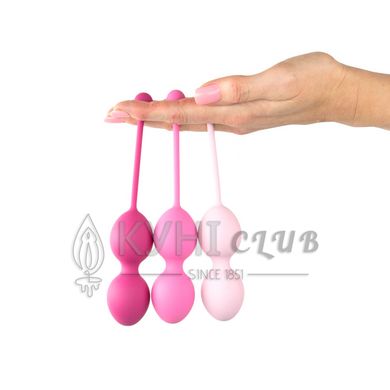 Набір вагінальних кульок для просунутих FeelzToys - FemmeFit Advanced Pelvic Muscle Training Set 102984 фото