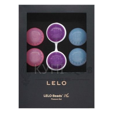 Набор вагинальных шариков LELO Beads Plus, диаметр 3,5 см, изменяемая нагрузка, 2х28, 2х37 и 2х60 г 106050 фото