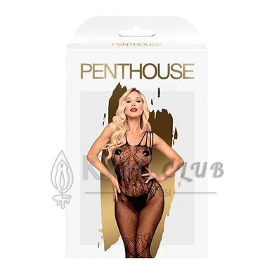 Бодистокинг с доступом к попке Penthouse - Dirty mind black S/L 103161 фото