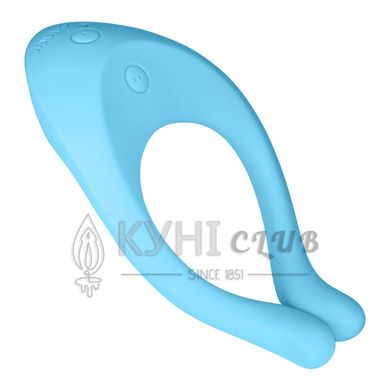 Вибратор для пар Satisfyer Endless Love Blue, 3 независимых мотора, многофункциональный 100348 фото