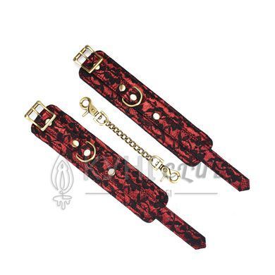Наручники Liebe Seele Victorian Garden Wrist Cuff, кільця та з&rsquo;єднувальний ланцюжок 107476 фото