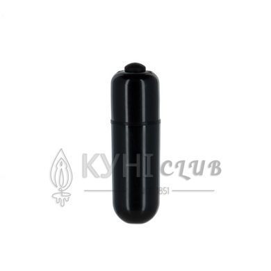 Металева анальна пробка Lux Active з трояндою - Rose Anal Plug - Black, віброкуля в подарунок 103462 фото