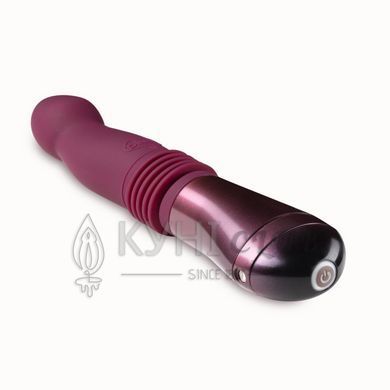 Пульсатор для точки G Blush Temptasia &ndash; Trixie Thrusting Dildo &ndash; Wine Red, 3 скорости 106849 фото