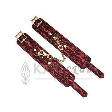 Наручники Liebe Seele Victorian Garden Wrist Cuff, кільця та з&rsquo;єднувальний ланцюжок 107476 фото