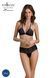Комплект Passion KERRIA BIKINI black, XXL/XXXL, бралетт и трусики-бикини 108506 фото 1