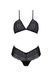 Комплект Passion KERRIA BIKINI black, XXL/XXXL, бралетт и трусики-бикини 108506 фото 3
