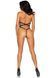 Вініловий тедді Leg Avenue Teddy with strappy open back One size Black 106595 фото 2
