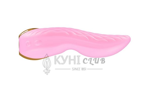 Вібратор для клітора Shunga Aiko Light Pink, гнучкі кінчики 104867 фото