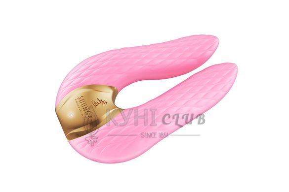 Вібратор для клітора Shunga Aiko Light Pink, гнучкі кінчики 104867 фото