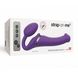 Безремінний страпон з вібрацією Strap-On-Me Vibrating Violet M, діаметр 3,3 см, пульт ДК, регульован 100152 фото 4