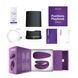 Смарт-вібратор для пар We-Vibe Chorus Purple, сенсорне керування вібраціями стисненням пульта 104888 фото 8