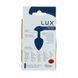 Металева анальна пробка Lux Active з трояндою - Rose Anal Plug - Black, віброкуля в подарунок 103462 фото 6