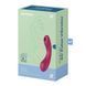 Вакуумний стимулятор з вібрацією Satisfyer Curvy Trinity 1 Red, іграшка 3в1 106273 фото 5