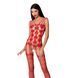 Бодістокінг Passion BS067 red, комбінезон, імітація панчох і топа на бретелях 109081 фото 1